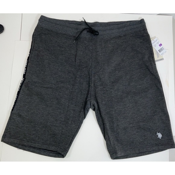 US Polo Assn. Other - NWT Men's U.S. Polo Assn. Feel Dry Sweat Shorts Drawstring & Pockets Gray - 2XL
